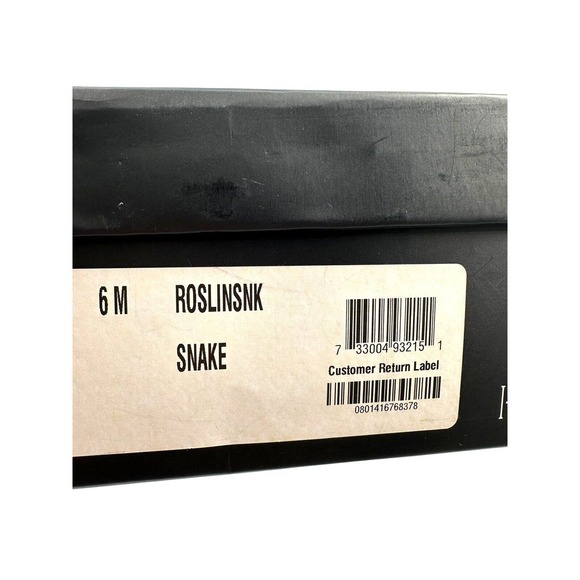 INC Snakeskin platform wedge high heals shoes With Gold Metallic T-Straps Sz 6 - Picture 10 of 10